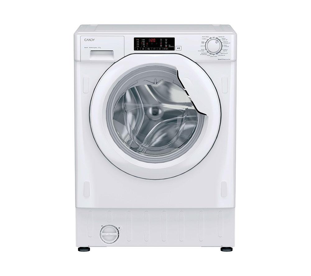 Candy CBW48TWM5J-80 Integrated Washing Machine 8kg 1400rpm White