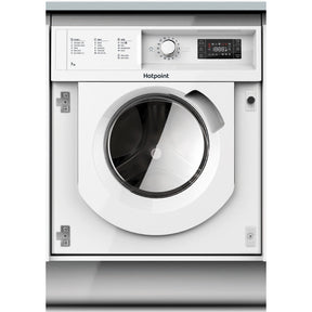 Hotpoint BIWMHG71483UKN Washing Machine 7kg 1400 Integrated White GRADE B