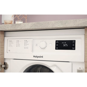 Hotpoint BIWMHG71483UKN Washing Machine 7kg 1400 Integrated White GRADE B